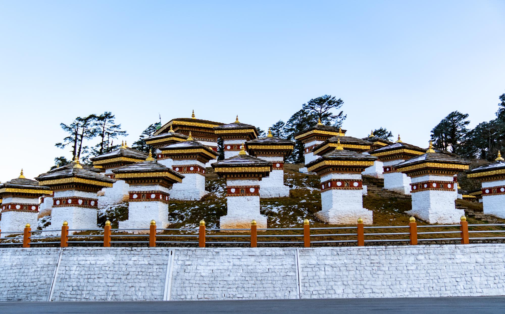 Dochula Mountain Pass & Druk Wangyal Chortens